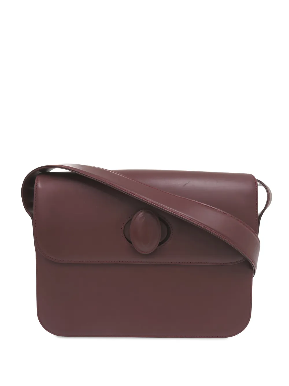 Cartier 1980-1990 Leather Must De Cartier crossbody bag - Rot