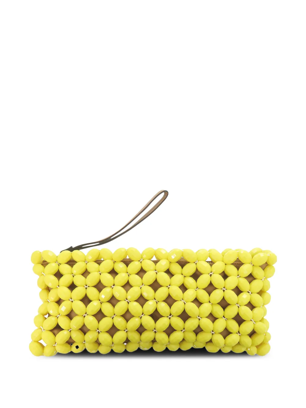 Marni Pre-Owned pochette à perles (2000-2026) - Jaune