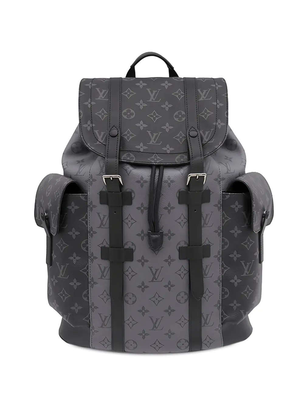 Louis Vuitton Pre-Owned 2021-2026 Monogram Eclipse Reverse Christopher MM backpack - Nero