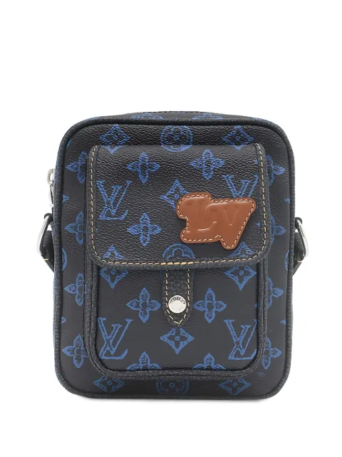 Louis Vuitton Pre-Owned bolsa crossbody con monograma Record Christopher Wearable 2021-2026