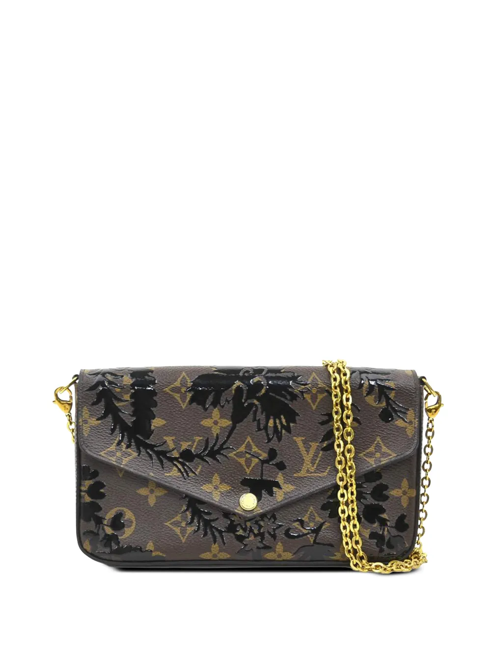 Louis Vuitton Pre-Owned 2017 Monogram Blossom Pochette Felicie crossbody bag - Marrone