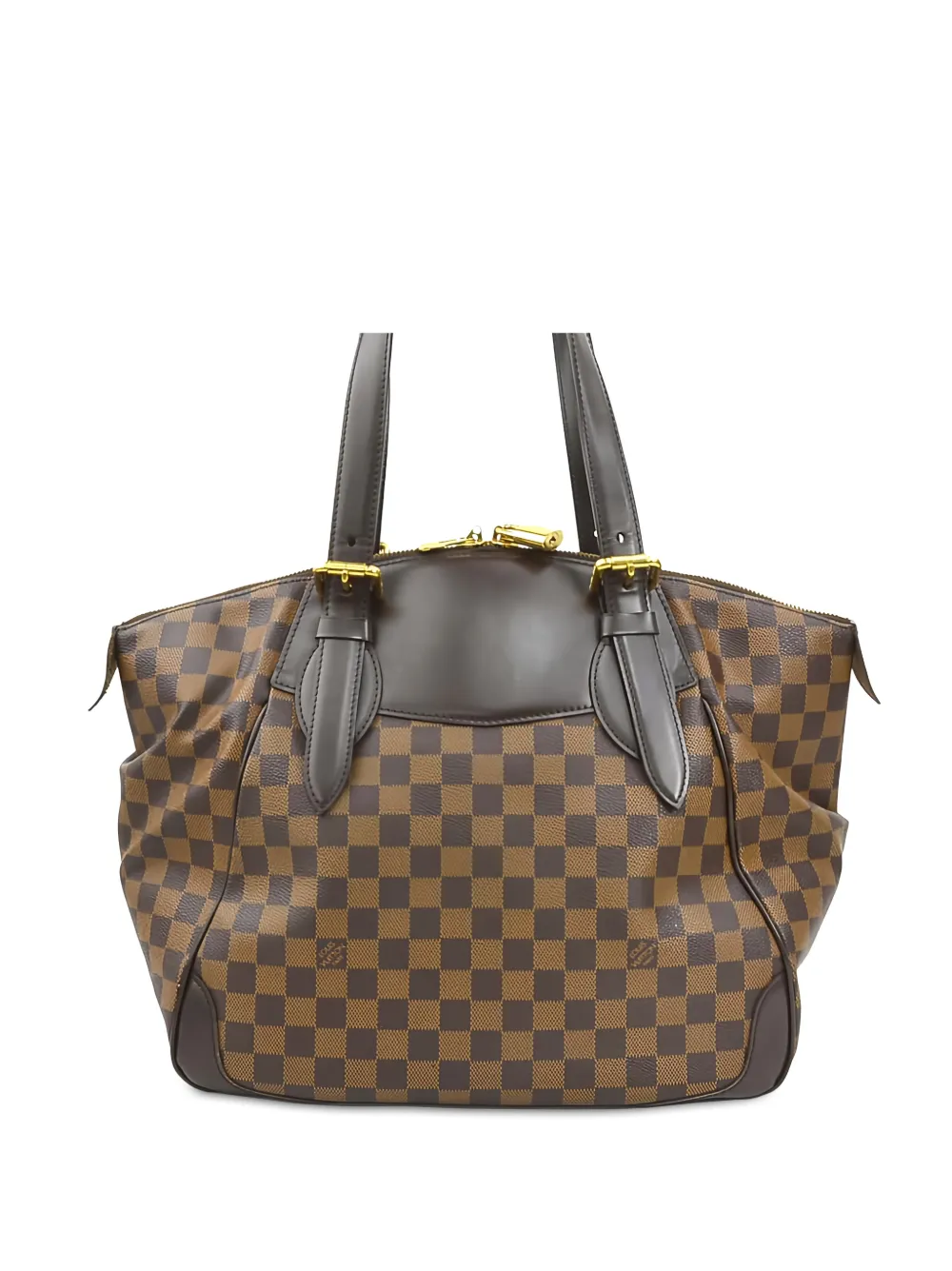 Louis Vuitton Pre-Owned 2010 Damier Ebene Verona GM shoulder bag - Marrone