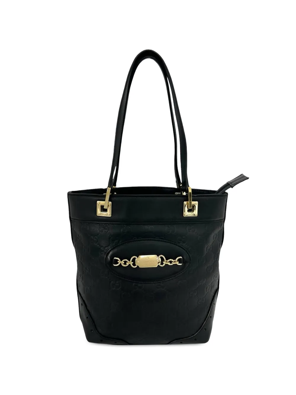 Gucci Pre-Owned cabas Guccissima Punch (2000-2016) - Noir Gucci Pre-Owned cabas Guccissima Punch (2000-2016) - Noir