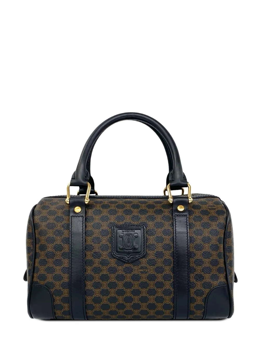 Celine Pre-Owned sac à main Macadam Coated (1998) - Marron Celine Pre-Owned sac à main Macadam Coated (1998) - Marron
