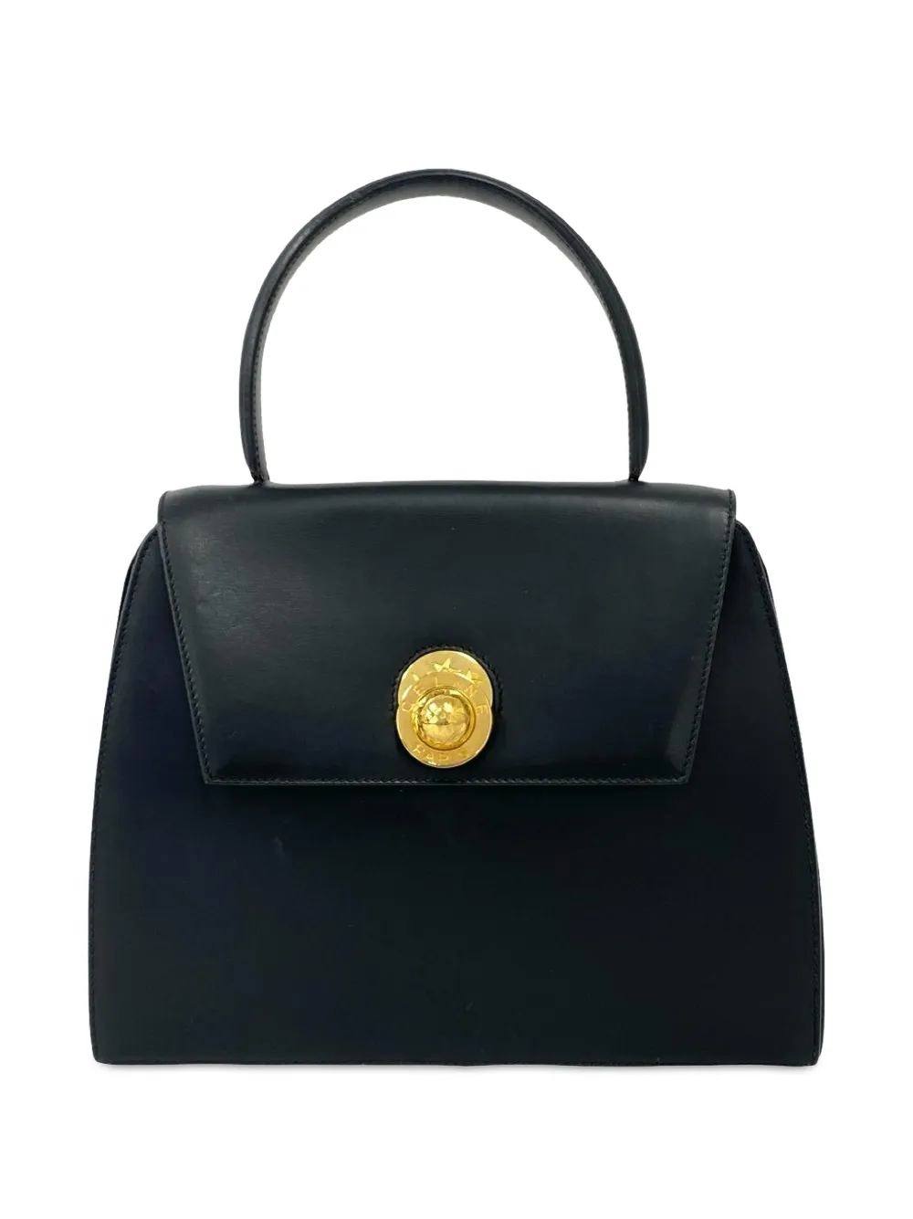 Celine Pre-Owned 1990-2010 Calfskin Star Ball Top Handle Bag satchel - Schwarz