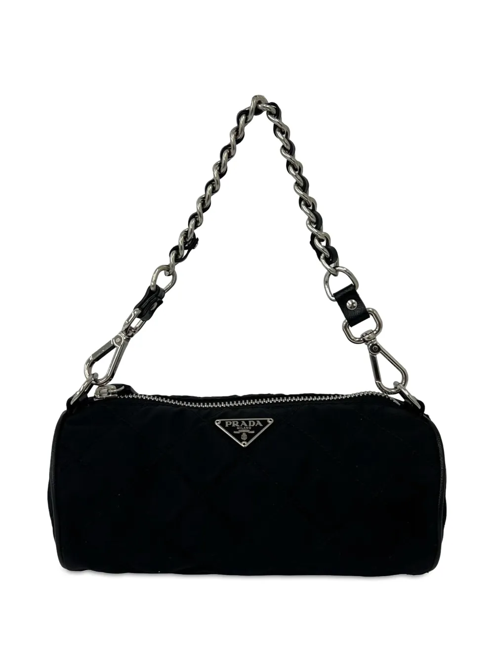 Prada Pre-Owned 2019-2026 Tessuto Chain shoulder bag - Schwarz