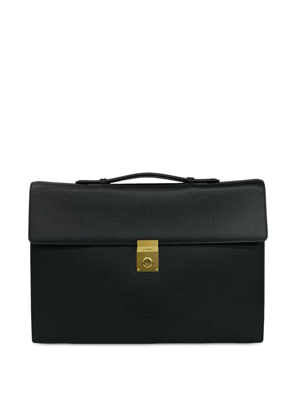 Loewe Pre-Owned sacoche en cuir 20 e siècle - Noir Loewe Pre-Owned sacoche en cuir 20 e siècle - Noir