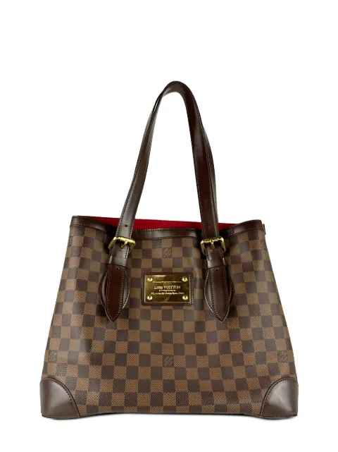 Louis Vuitton Pre-Owned 2008 Damier Ebene Hampstead MM tote bag