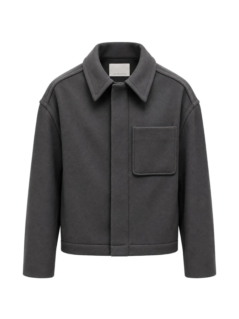 Nine In The Morning veste Erin en laine - Gris