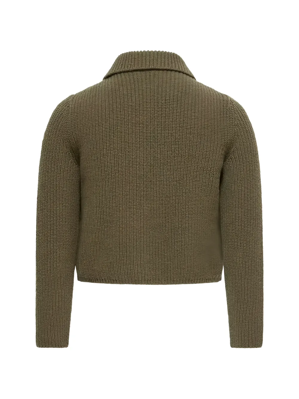 Moncler Enfant quilted panel cardigan Groen
