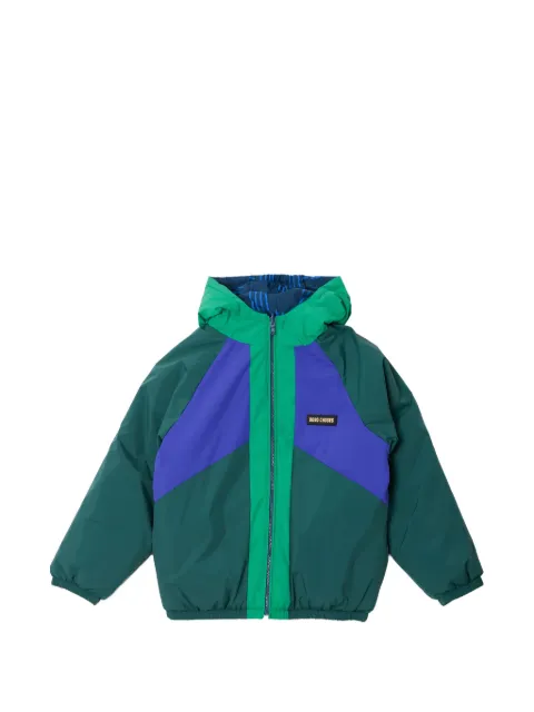 Bobo Choses Almost Moiré reversible geometric-print jacket