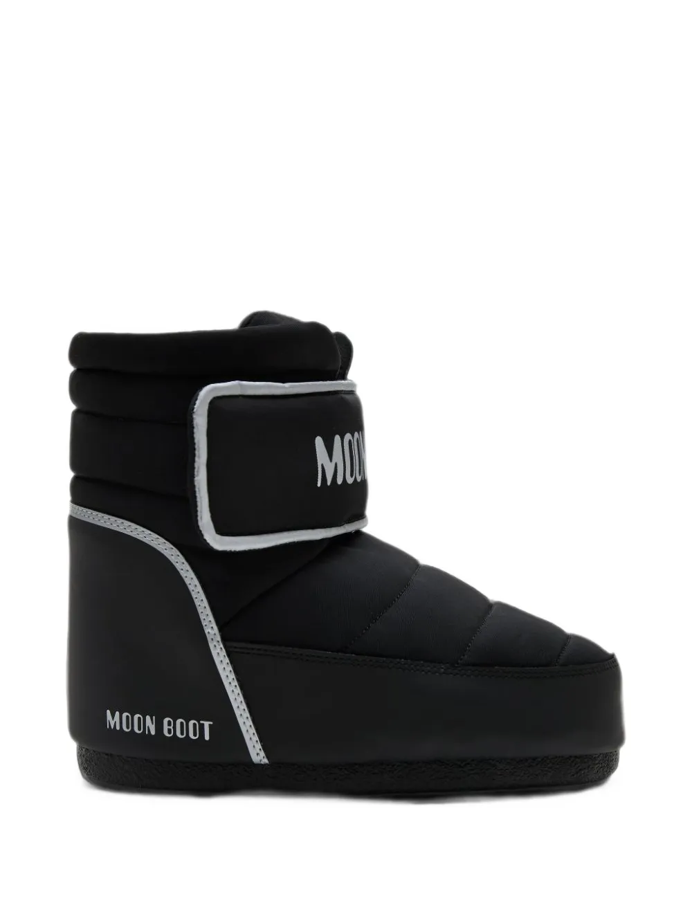 Moon Boot Icon strap black boots - Noir Moon Boot Icon strap black boots - Noir