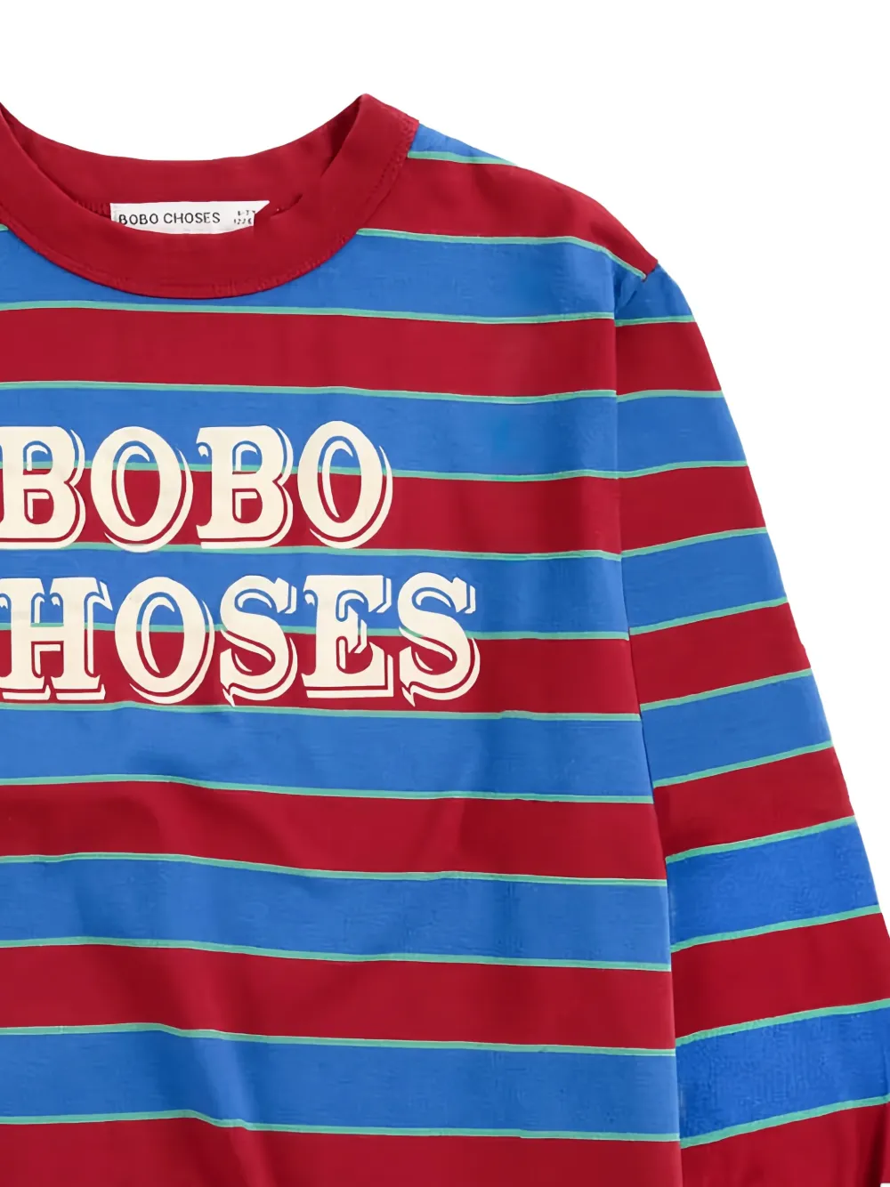 Bobo Choses Gestreept T-shirt Blauw