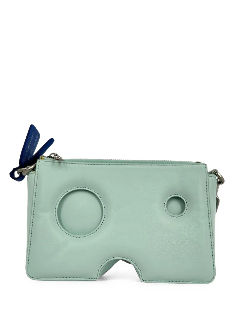 Off-White Pre-Owned Burrow-20 cutout shoulder bag - Grün