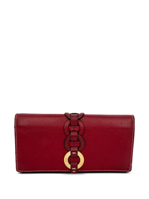 Chloé Vintage Darryl ring-detail wallet