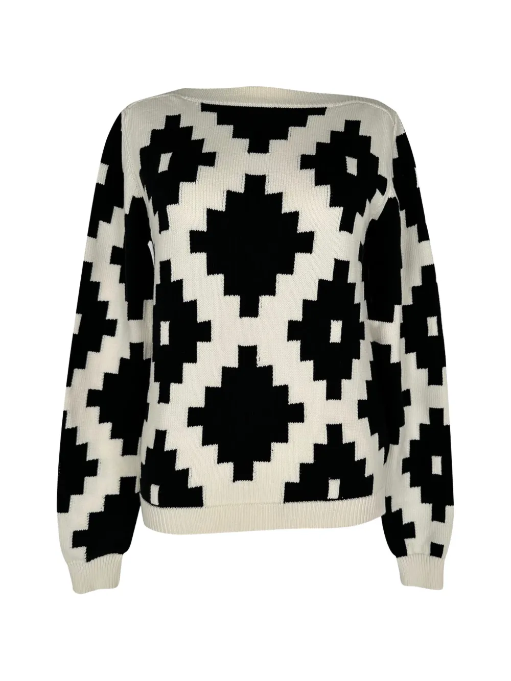 Max Mara 2020s Eulalia intarsia sweater - Bianco
