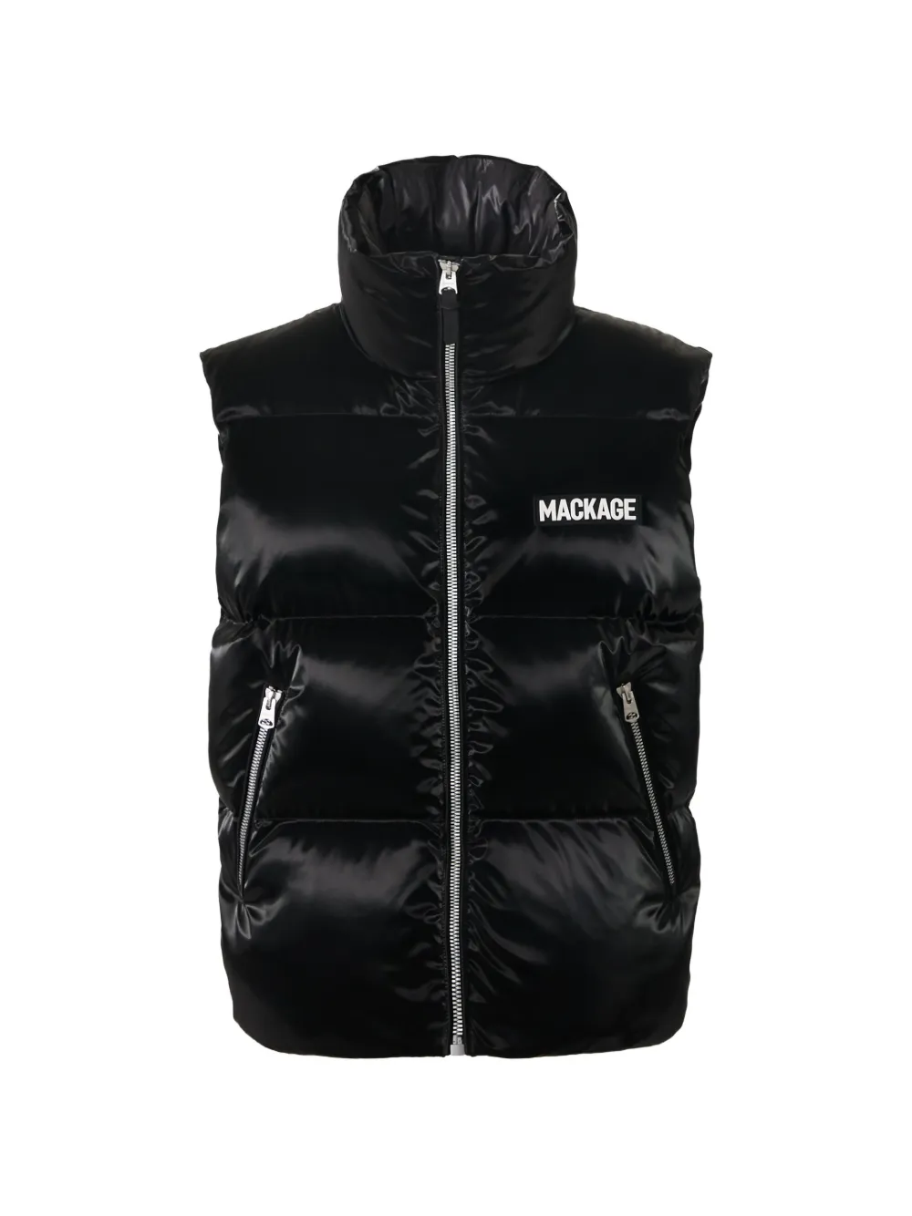 Mackage Kane-Glo padded zip-up gilet - Black