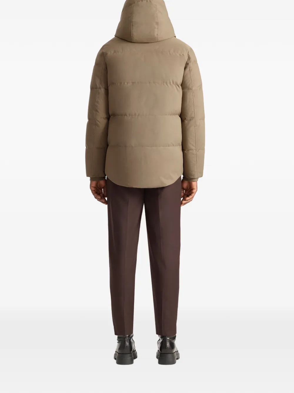 Mackage Graydon 2-in-1 gewatteerd jack met capuchon Beige
