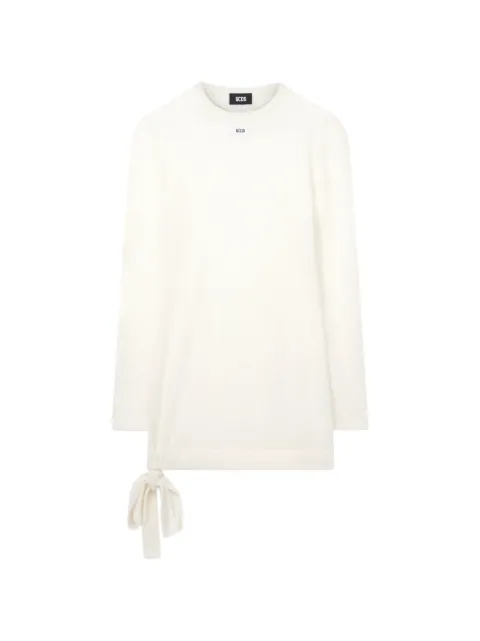 GCDS Webnet knitted mini dress