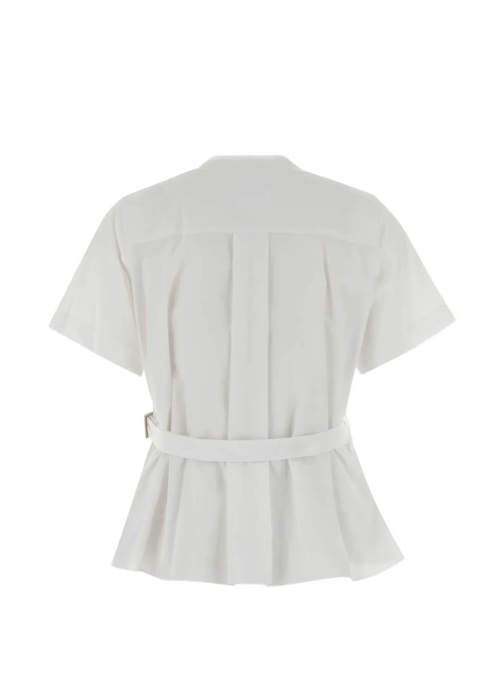 sacai Peplum blouse Wit