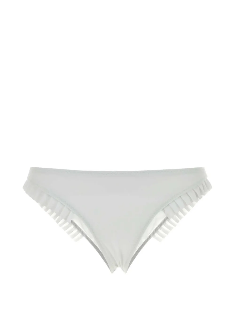 Gimaguas Sophie ruffled bikini bottoms - Bianco