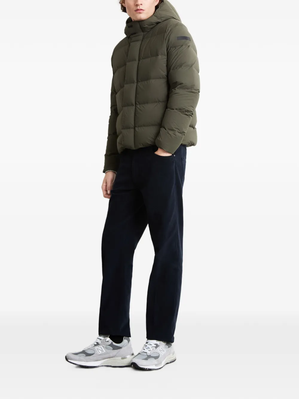 RRD Stop Tubic 12 hooded coat Groen