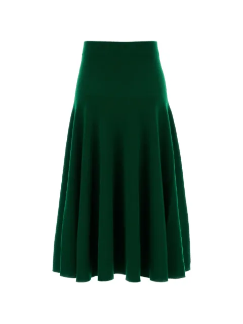 TOM FORD flared cashmere midi skirt