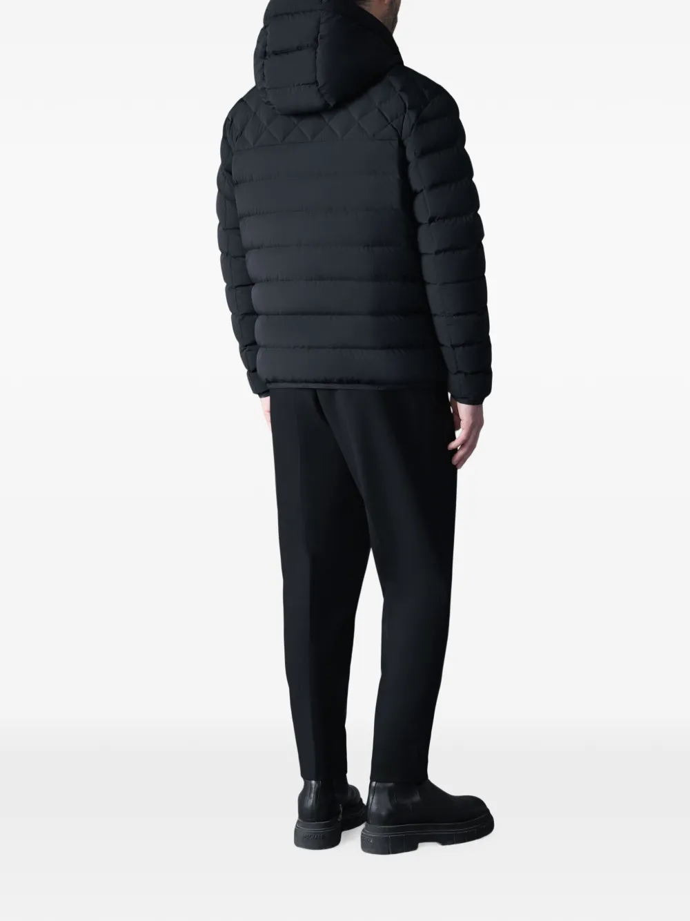 Mackage Bergen gewatteerd jack met capuchon Zwart