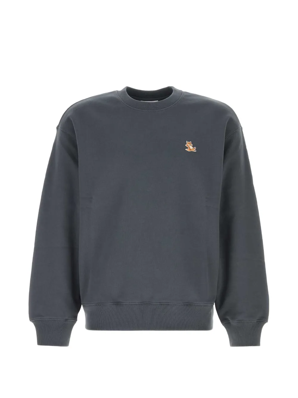 Maison Kitsuné Fox cotton sweatshirt - Grigio