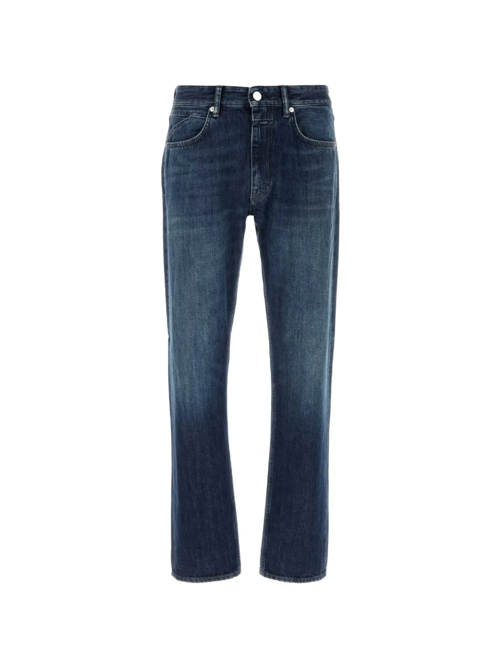 Closed Cooper True faded-effect straight-leg jeans - Bleu Closed Cooper True faded-effect straight-leg jeans - Bleu