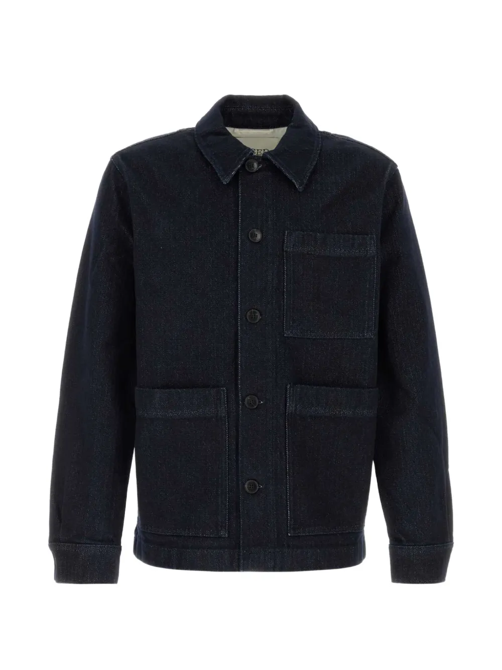 Closed Atelier Button-up Denim Jacket In Blue