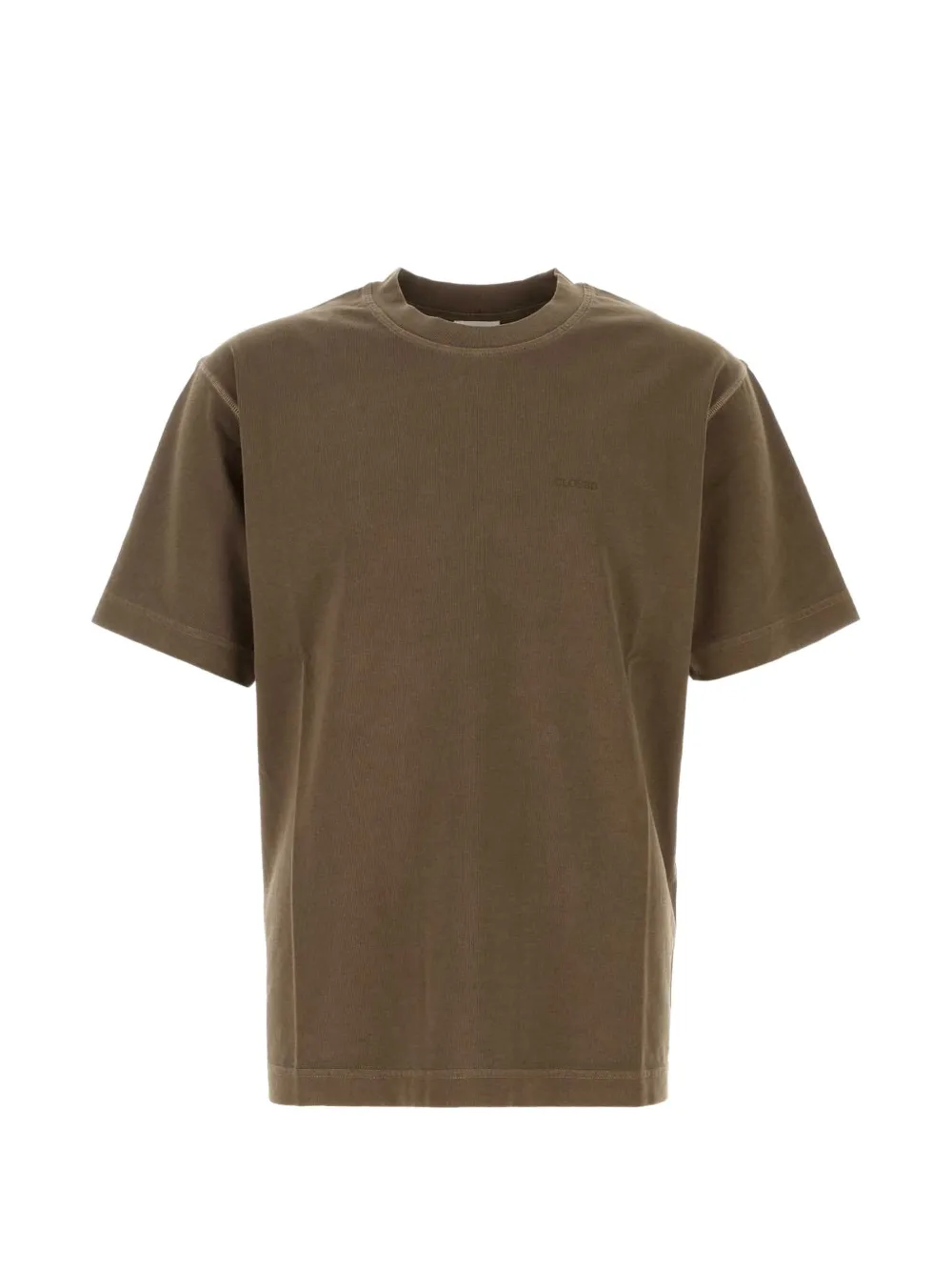 Closed Embroidered-logo T-shirt In Brown