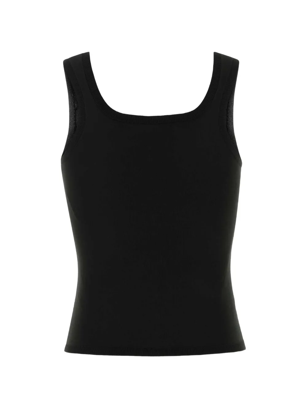 Gimaguas Oscar tanktop met knopen aan de voorkant Zwart