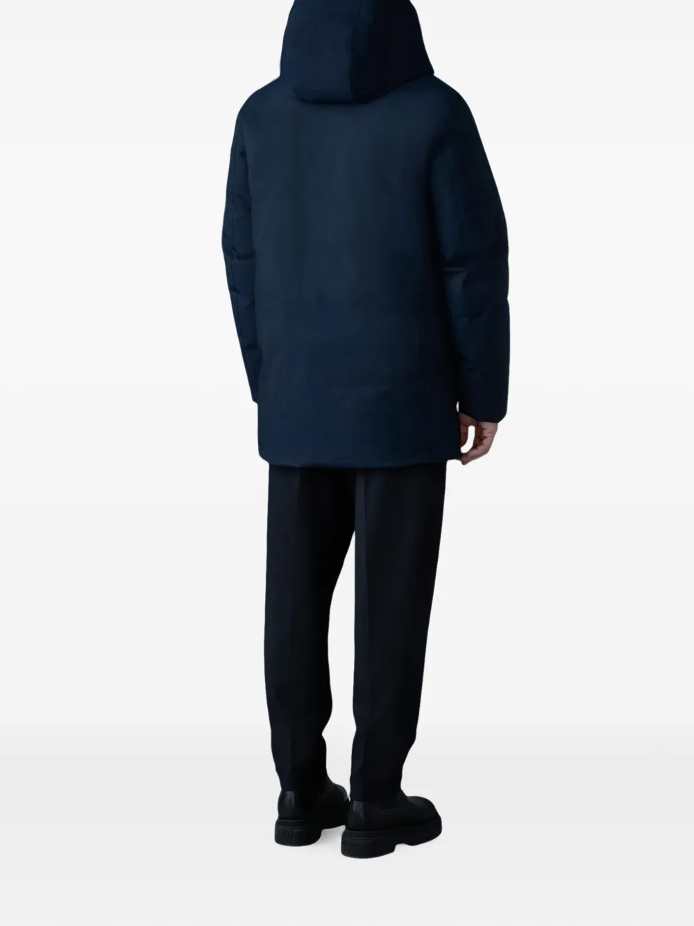 Mackage Sullivan-Z jas met capuchon Blauw