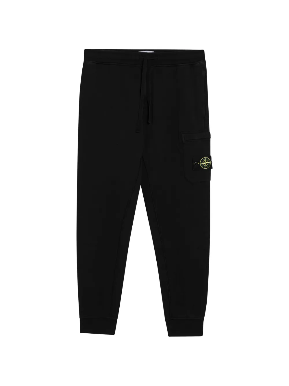 Stone Island 6200010 organic cotton fleece joggers - Nero