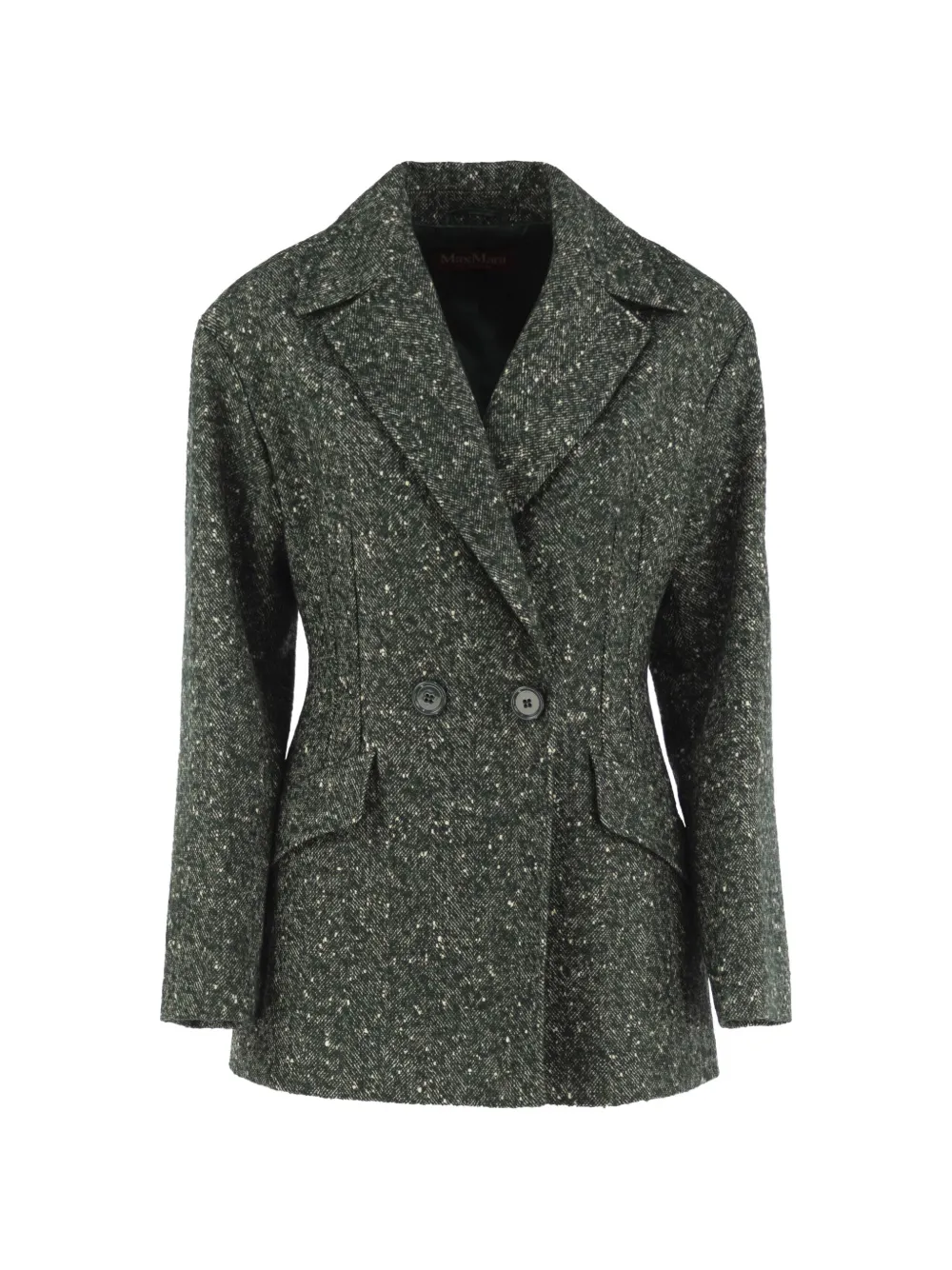 Max Mara double-breasted bouclé blazer