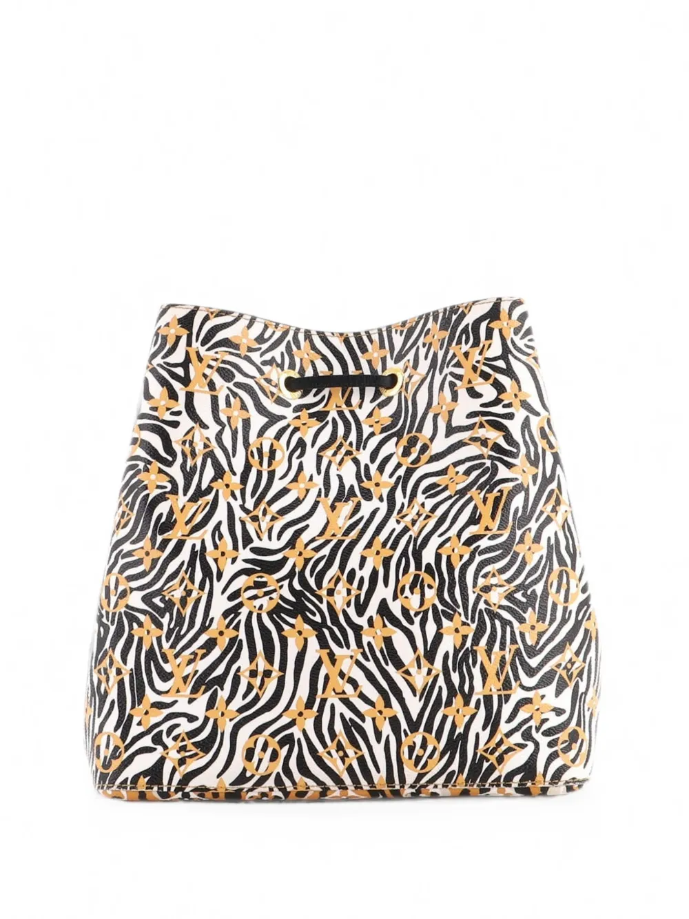 Louis Vuitton Pre-Owned NeoNoe Handbag Limited Edition Jungle Monogram Giant bucket bag - Marrone