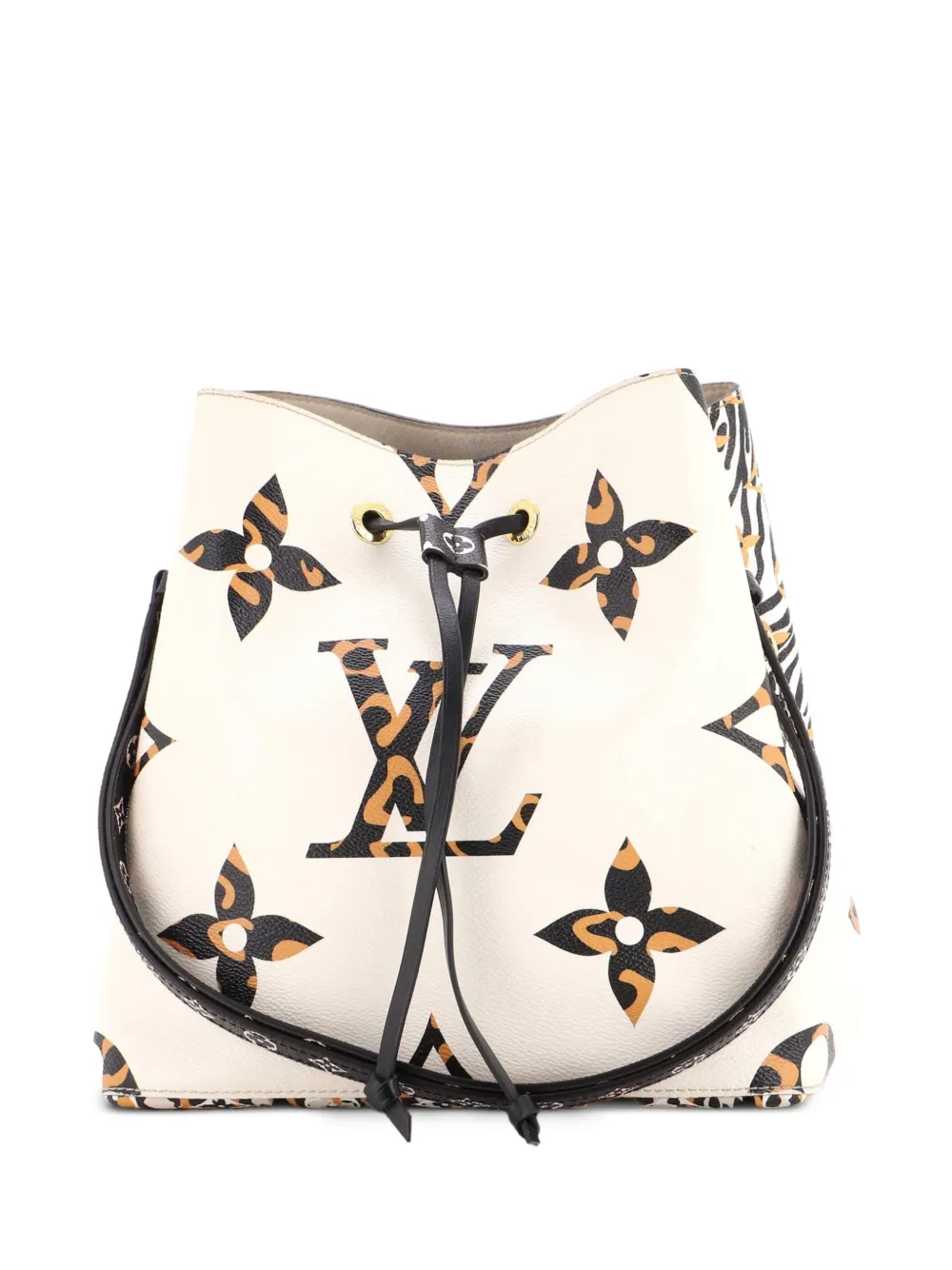 Louis Vuitton Pre-Owned NeoNoe Handbag Limited Edition Jungle Monogram Giant bucket bag - Marrone