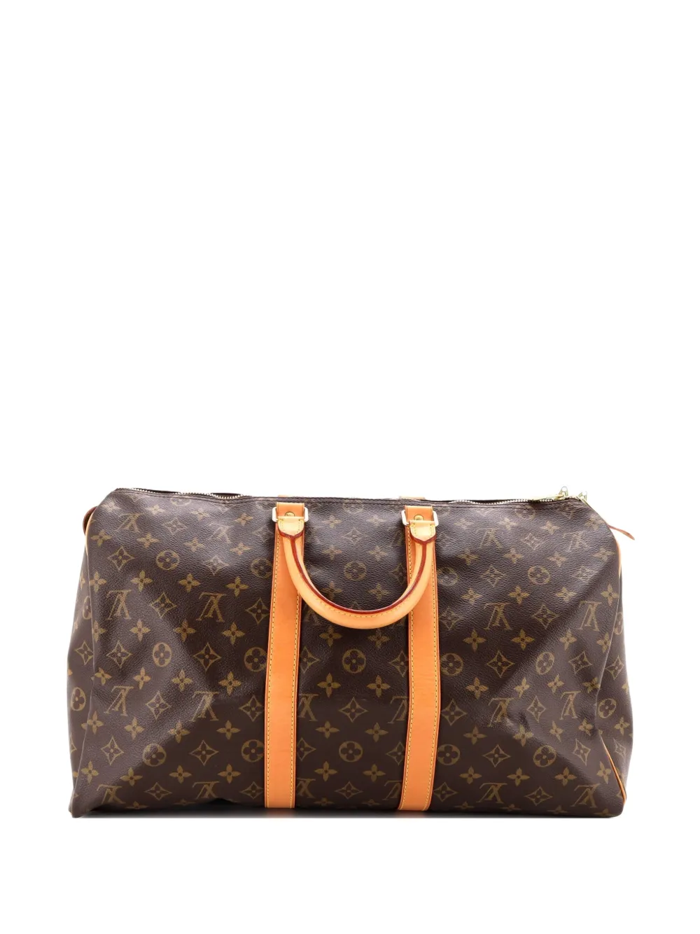 Louis Vuitton Pre-Owned Keepall Bag Monogram Canvas 45 satchel - Brown