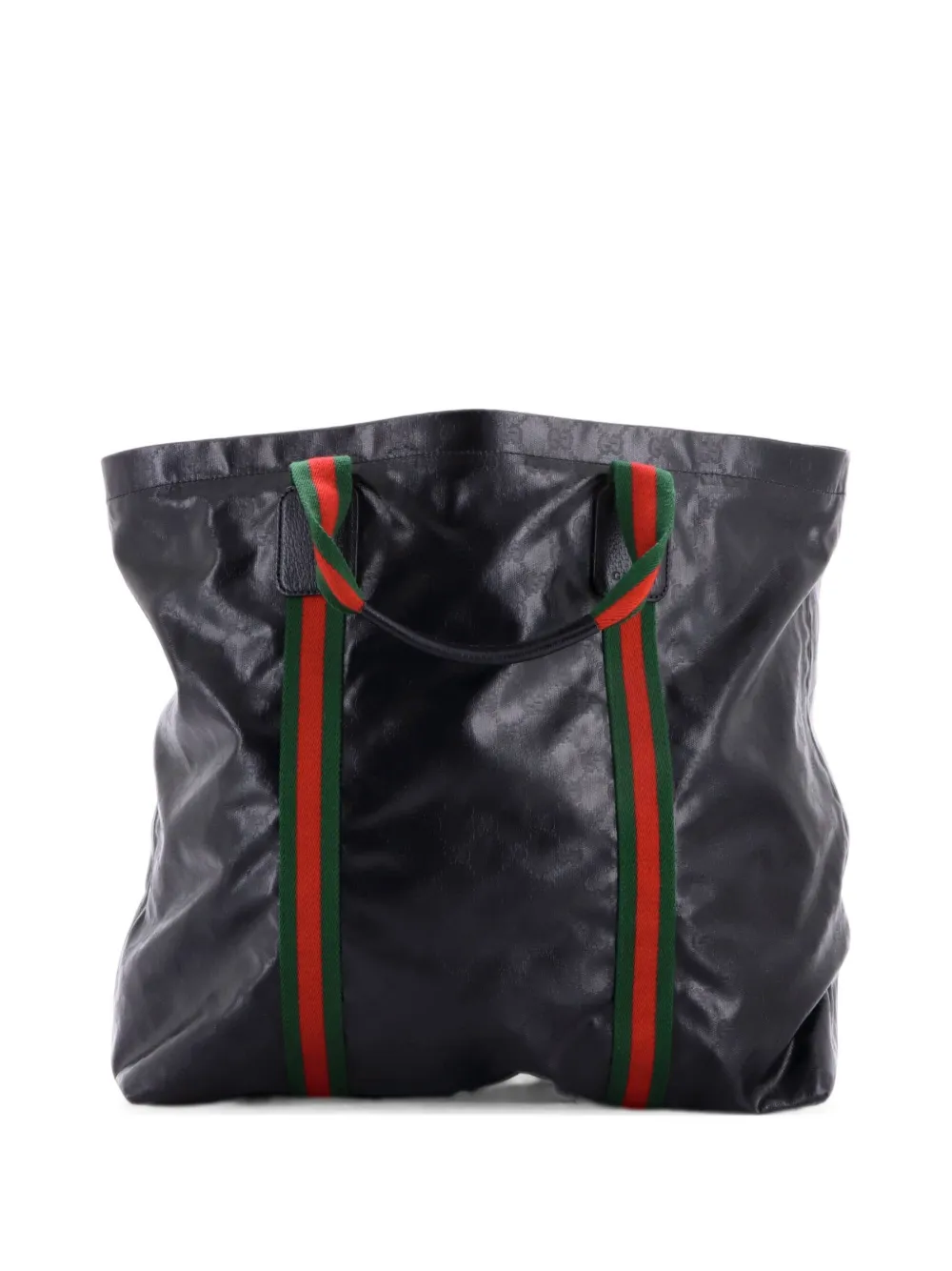 Gucci Pre-Owned GG Tender GG Coated Canvas Medium tote bag - Black