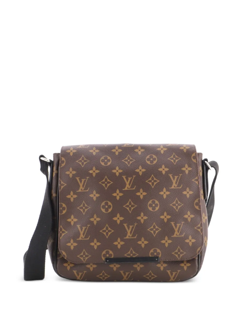 Louis Vuitton Pre-Owned sacoche District Messenger en toile Macassar mongrammée PM - Marron Louis Vuitton Pre-Owned sacoche District Messenger en toile Macassar mongrammée PM - Marron