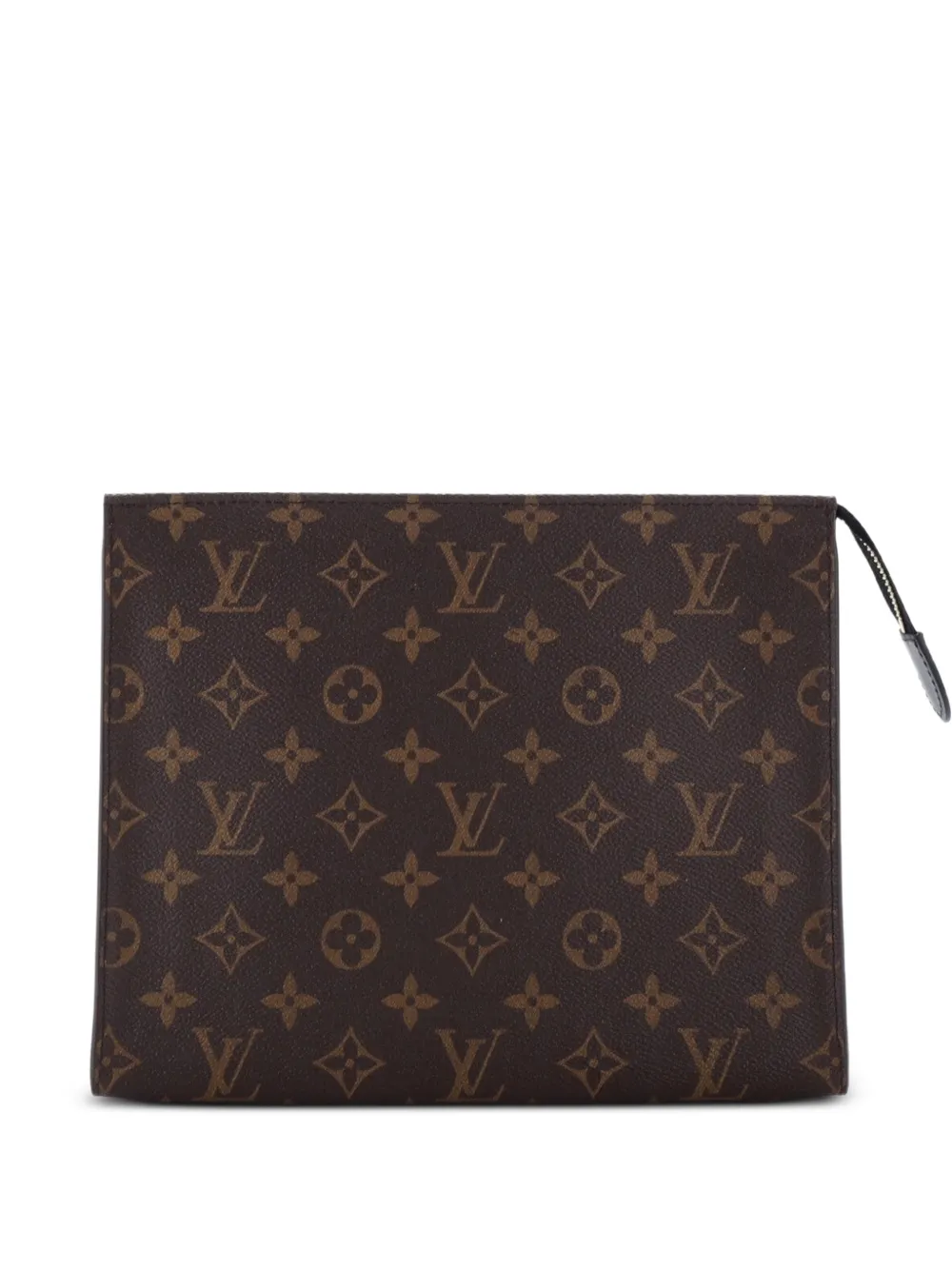Louis Vuitton Pre-Owned Toiletry Pouch Monogram Canvas 26 clutch bag - Braun