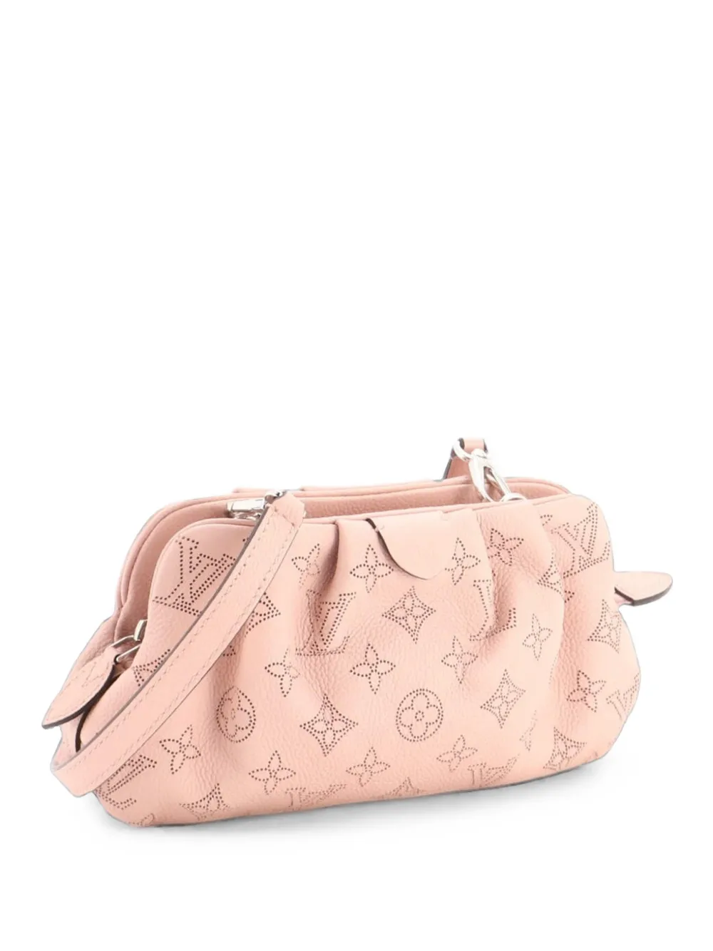 Louis Vuitton Pre-Owned Scala Pouch Bag Mahina Leather Mini clutch bag - Pink
