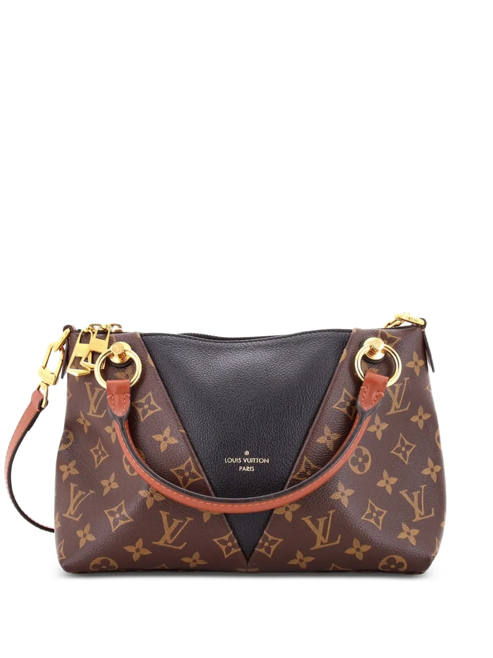 Louis Vuitton Pre-Owned V Monogram Canvas and Leather BB tote bag - Marrone
