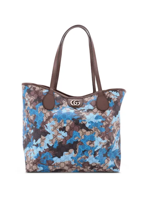 Gucci Pre-Owned grand cabas GOphidia GG Open GG Camouflage en toile enduite