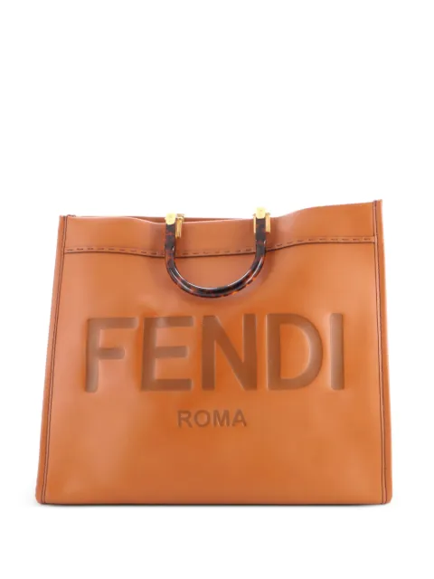 Fendi Pre-Owned Große Sunshine Tote Bag