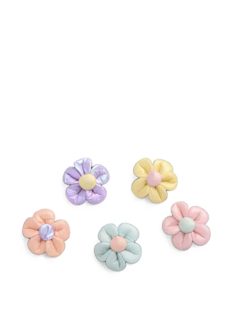 Mimi Tutu set de clips para el cabello con flores capitonadas (set de 5)