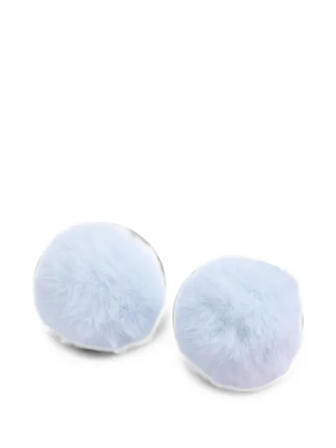 Mimi Tutu fluffy pom-pom hair clips (set of ten)