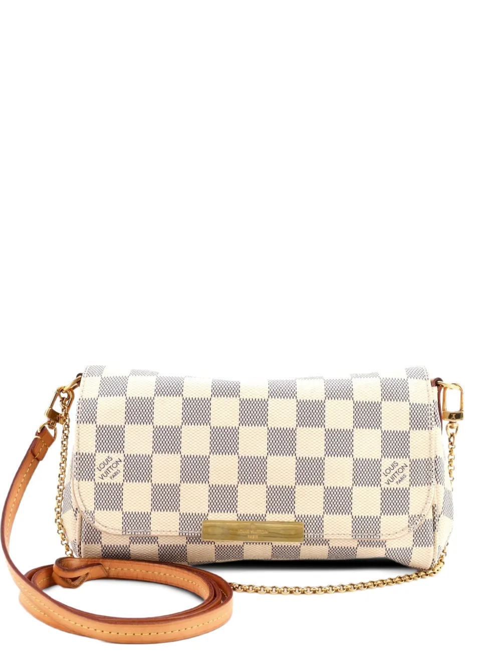 Louis Vuitton Pre-Owned Favorite Handbag Damier PM crossbody bag - Bianco