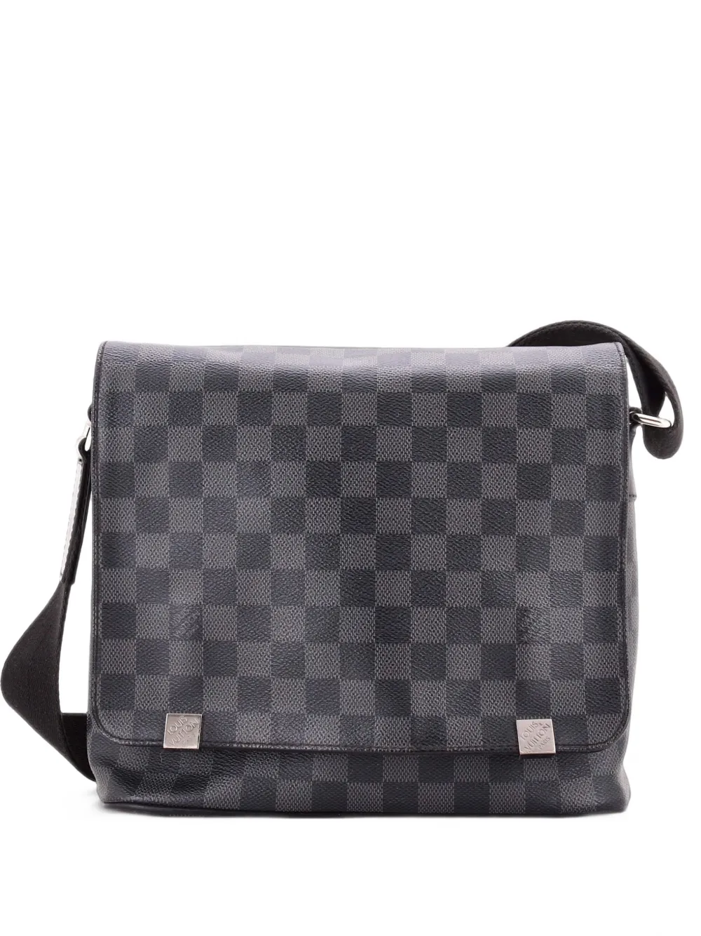 Louis Vuitton Pre-Owned District NM Messenger Bag Damier Graphite PM crossbody bag - Black